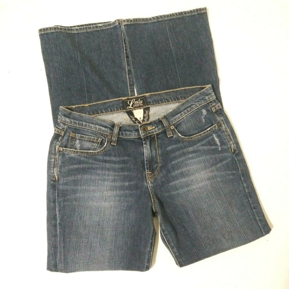 LUCKY BRAND Regular Inseam Straight Leg Jeans 8/29